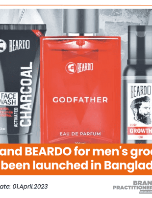 The brand BEARDO for men's grooming has been launched in Bangladesh