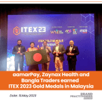 AamarPay, Zaynax Health, and Bangla Traders Win ITEX 2023 Gold Medal in Malaysia