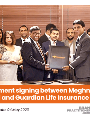 Agreement signing between Meghna Bank Limited and Guardian Life Insurance Limited