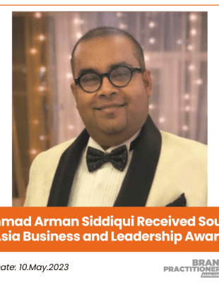 Ahmad Arman Siddiqui Received South Asia Business and Leadership Award