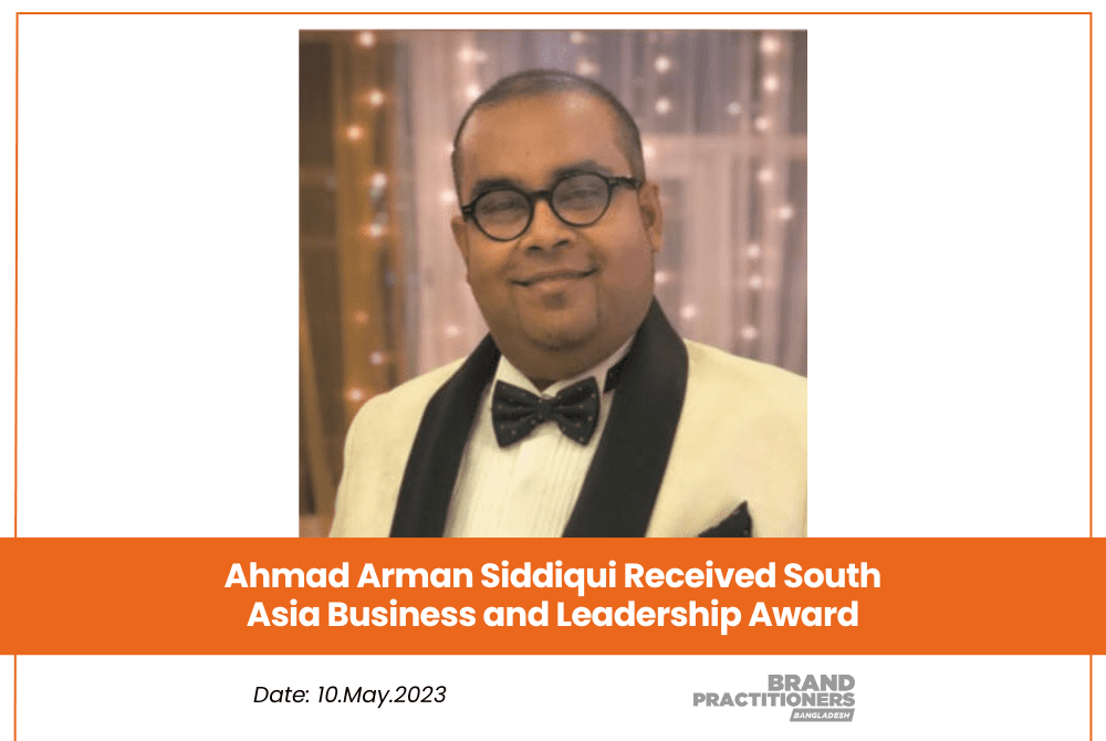 Ahmad Arman Siddiqui Received South Asia Business and Leadership Award