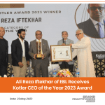 Ali Reza Iftekhar of EBL Receives Kotler CEO of the Year 2023 Award