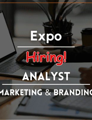 Expo is hiring Analyst - Marketing & Branding