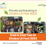 Kazi & Kazi Tea at Dhaka Lit Fest 2023