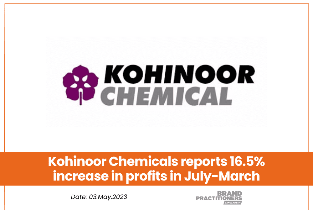 Kohinoor Chemicals reports 16.5% increase in profits in July-March