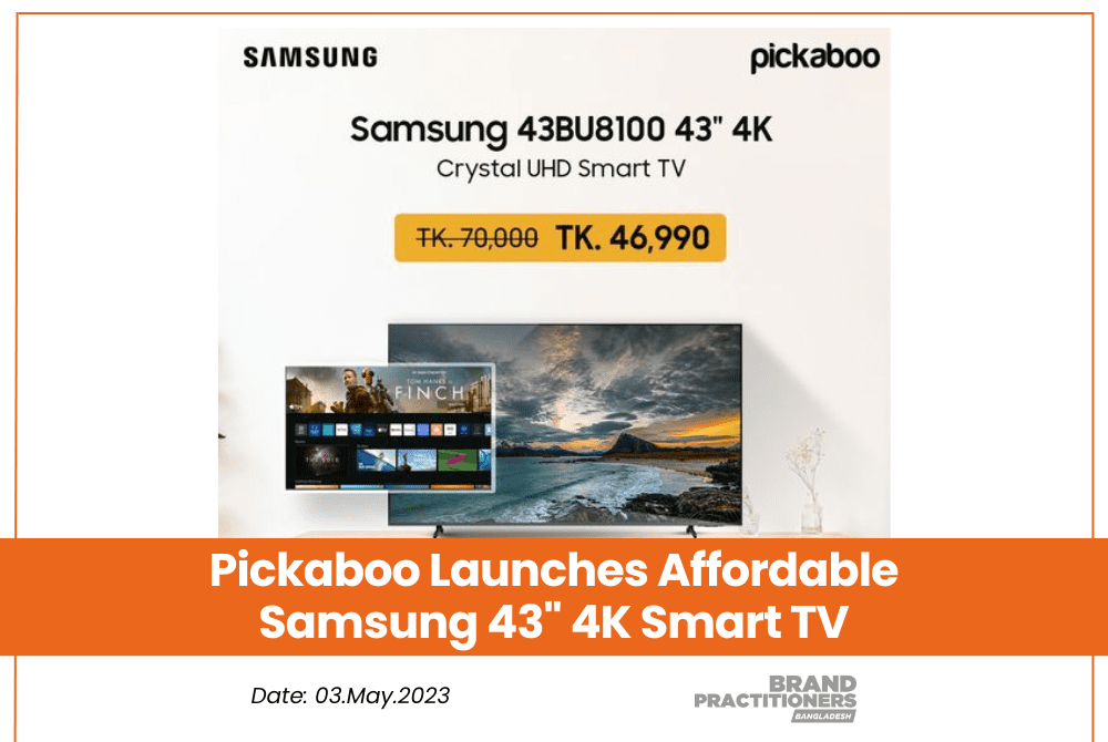 Pickaboo Launches Affordable Samsung 43 4K Smart TV