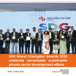 SDG Brand Champion Awards 2023 celebrate remarkable sustainable private sector development efforts