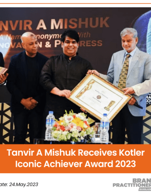 Tanvir A Mishuk Receives Kotler Iconic Achiever Award 2023