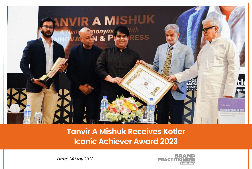 Tanvir A Mishuk Receives Kotler Iconic Achiever Award 2023