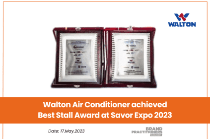 Walton Air Conditioner achieved Best Stall Award at Savor Expo 2023