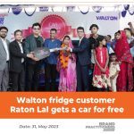 Walton-fridge-customer-Raton-Lal-gets-a-car-for-free