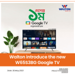 Walton introduce the new W65S3BG Google TV