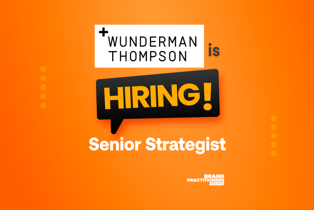 Wunderman Thompson Studios is hiring Senior Strategist Brand