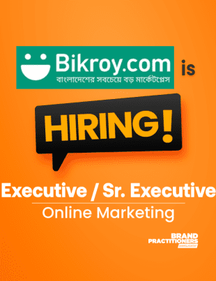 Bikroy is hiring Executive- Sr. Executive for Online Marketing.