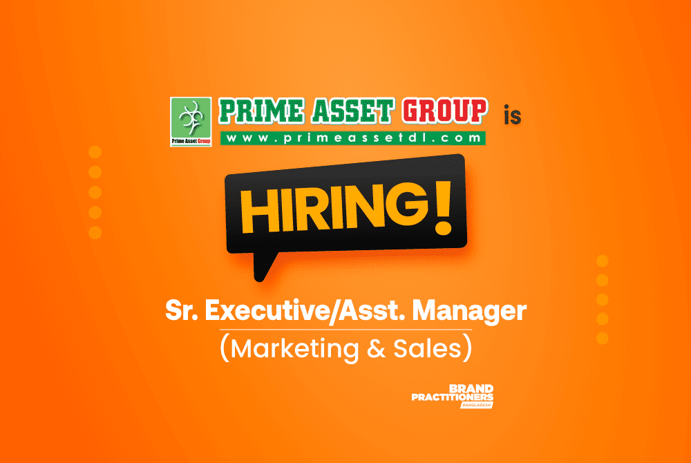 Prime Asset Group is hiring Sr. Executive/ Asst. Manager in Marketing & Sales Department