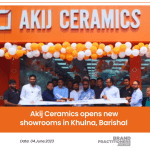 Akij Ceramics opens new showrooms in Khulna, Barishal