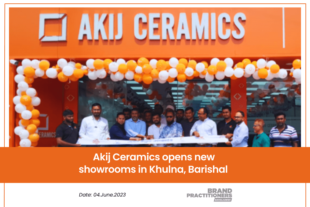 Akij Ceramics opens new showrooms in Khulna, Barishal