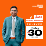 Aziz Arman achived Forbes 30 Under 30 Asia 2023 List