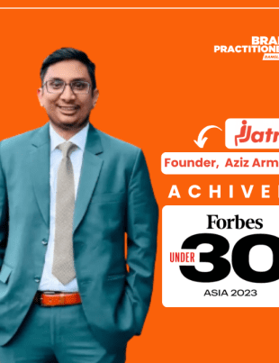 Aziz Arman achived Forbes 30 Under 30 Asia 2023 List