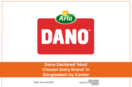 Dano Declared ‘Most Chosen Dairy Brand’ in Bangladesh by Kantar