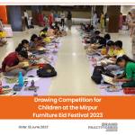 Drawing Competition for Children at the Mirpur Furniture Eid Festival 2023