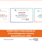 KONKA Wins Three Awards at China Refrigerator Industry Summit Forum-2023