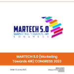 MARTECH 5.0 (Marketing Towards 4IR) CONGRESS 2023