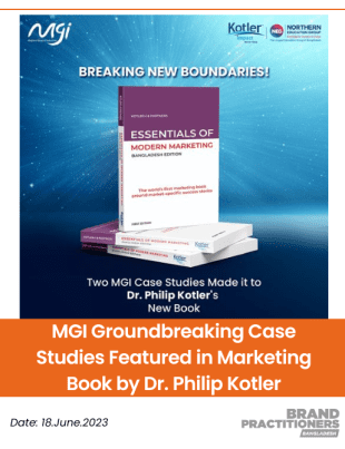 MGI Groundbreaking Case Studies Featured in Marketing Book by Dr. Philip Kotler