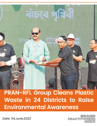 PRAN-RFL Group Cleans Plastic Waste in 24 Districts to Raise Environmental Awareness