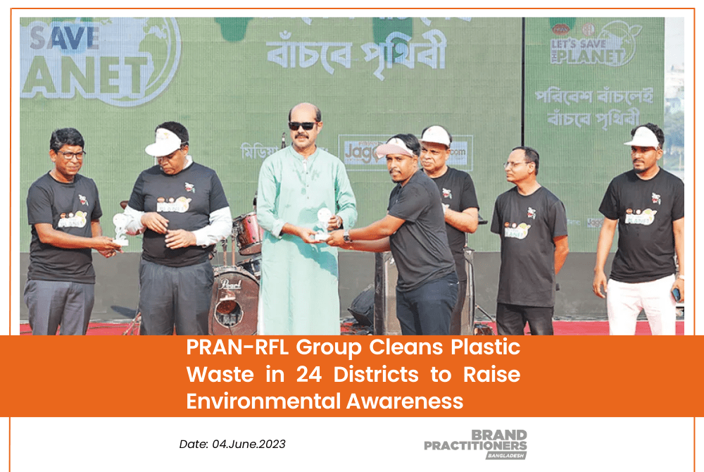 PRAN-RFL Group Cleans Plastic Waste in 24 Districts to Raise Environmental Awareness