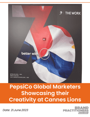 PepsiCo Global Marketers Showcasing their Creativity at Cannes Lions