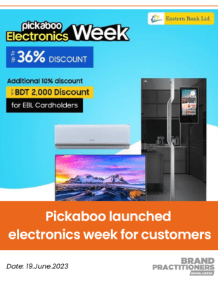 Pickaboo launched electronics week for customers