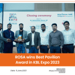 ROSA wins Best Pavilion Award in KBL Expo 2023