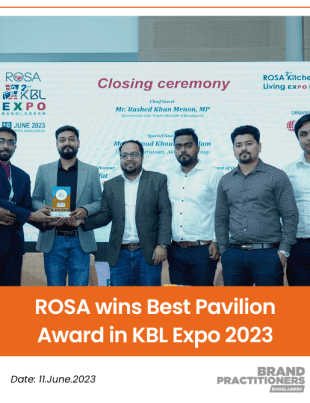 ROSA wins Best Pavilion Award in KBL Expo 2023