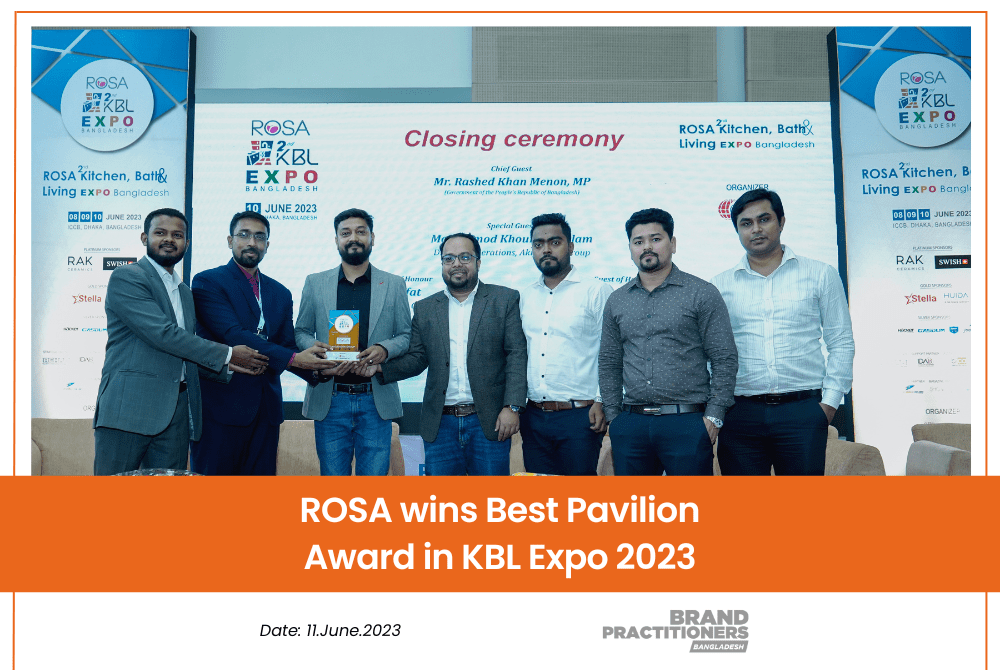 ROSA wins Best Pavilion Award in KBL Expo 2023