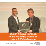 Sheikh Aminur Rahman Wins Visionary Award at More 2.0 Conference