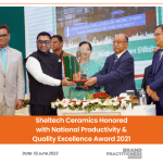 Sheltech Ceramics Honored with National Productivity & Quality Excellence Award 2021