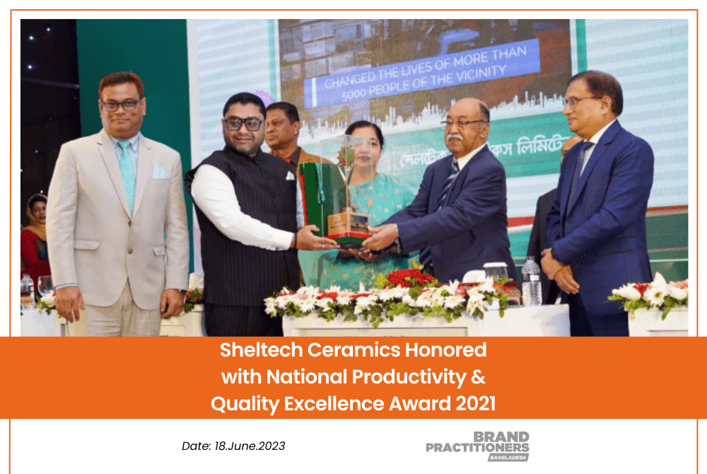 Sheltech Ceramics Honored with National Productivity & Quality Excellence Award 2021