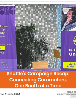 Shuttle's Campaign Recap Connecting Commuters, One Booth at a Time