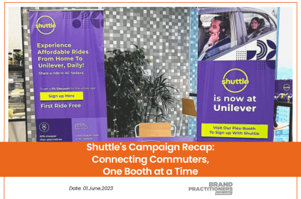 Shuttle's Campaign Recap Connecting Commuters, One Booth at a Time