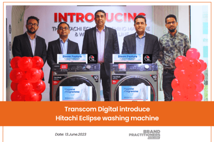 Transcom Digital introduce Hitachi Eclipse washing machine