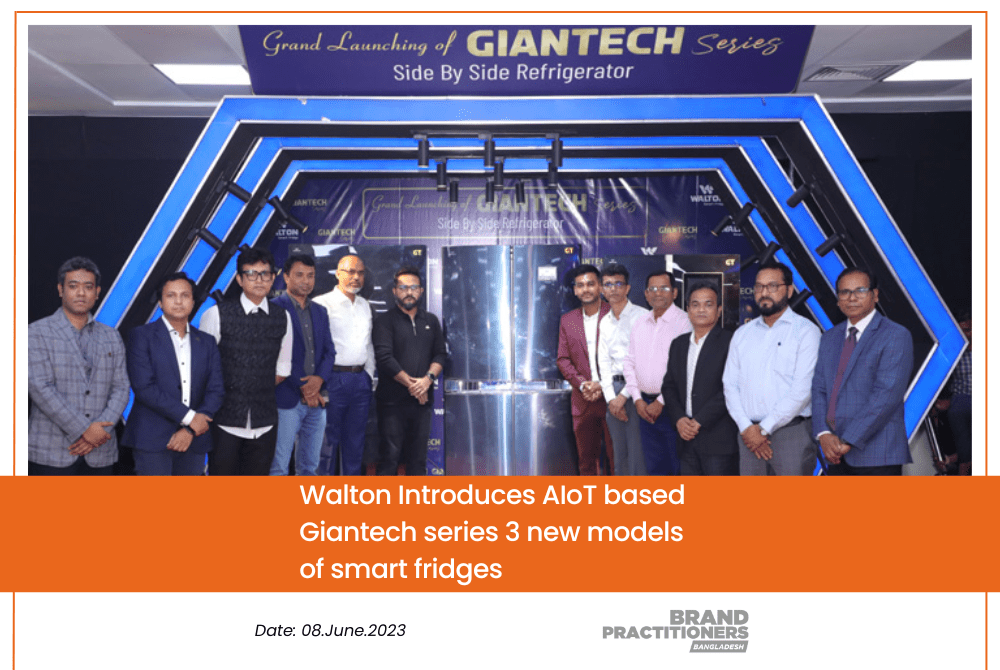 Walton Introduces AIoT based Giantech series 3 new models of smart fridges