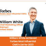 William White achieved Forbes Most Influential CMO's List for 2023