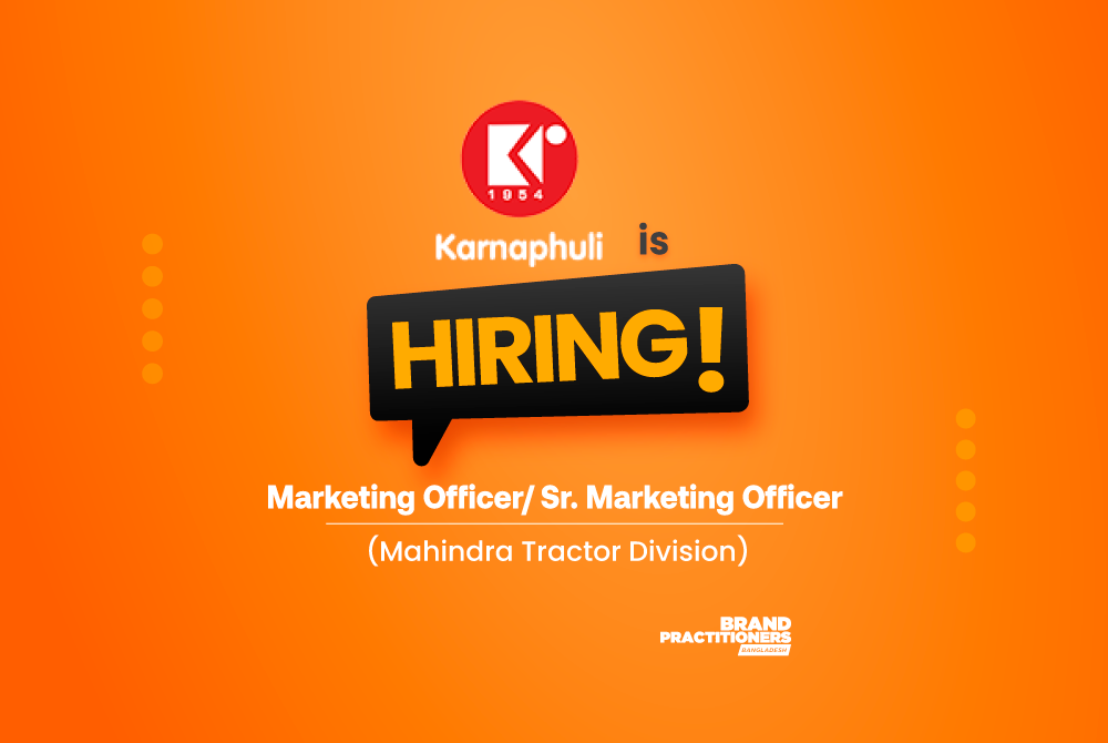 Karnaphuli Group is hiring Marketing Officer/ Sr. Marketing Officer in their Mahindra Tractor Division