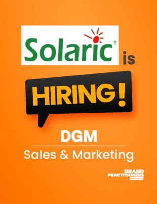 Solaric is seeking DGM in Sales & Marketing.