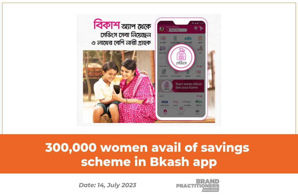 300,000 women avail of savings scheme in Bkash app