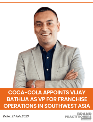 Coca-Cola Appoints Vijay Bathija as VP for Franchise Operations in Southwest Asia