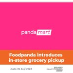 Foodpanda introduces in-store grocery pickup