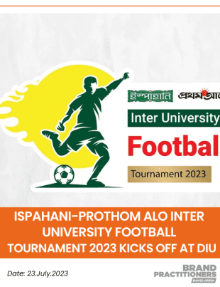 Ispahani-Prothom Alo Inter-University Football Tournament 2023 Kicks Off at Daffodil International University