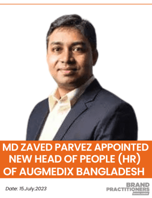 MD Zaved Parvez appointed new Head of People (HR) of Augmedix Bangladesh